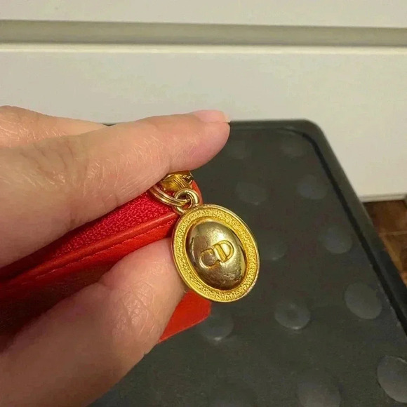 Vintage Christian Dior Zip  around coin purse - Picture 6 of 12